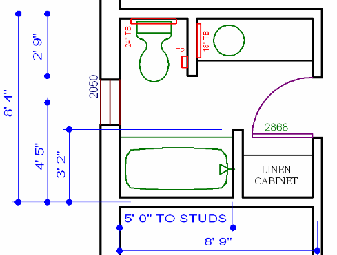 basic bathroom design