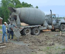 Layout and Concrete page